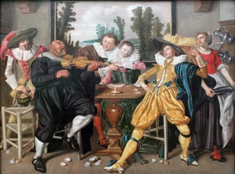 Intérieur avec bonne compagnie